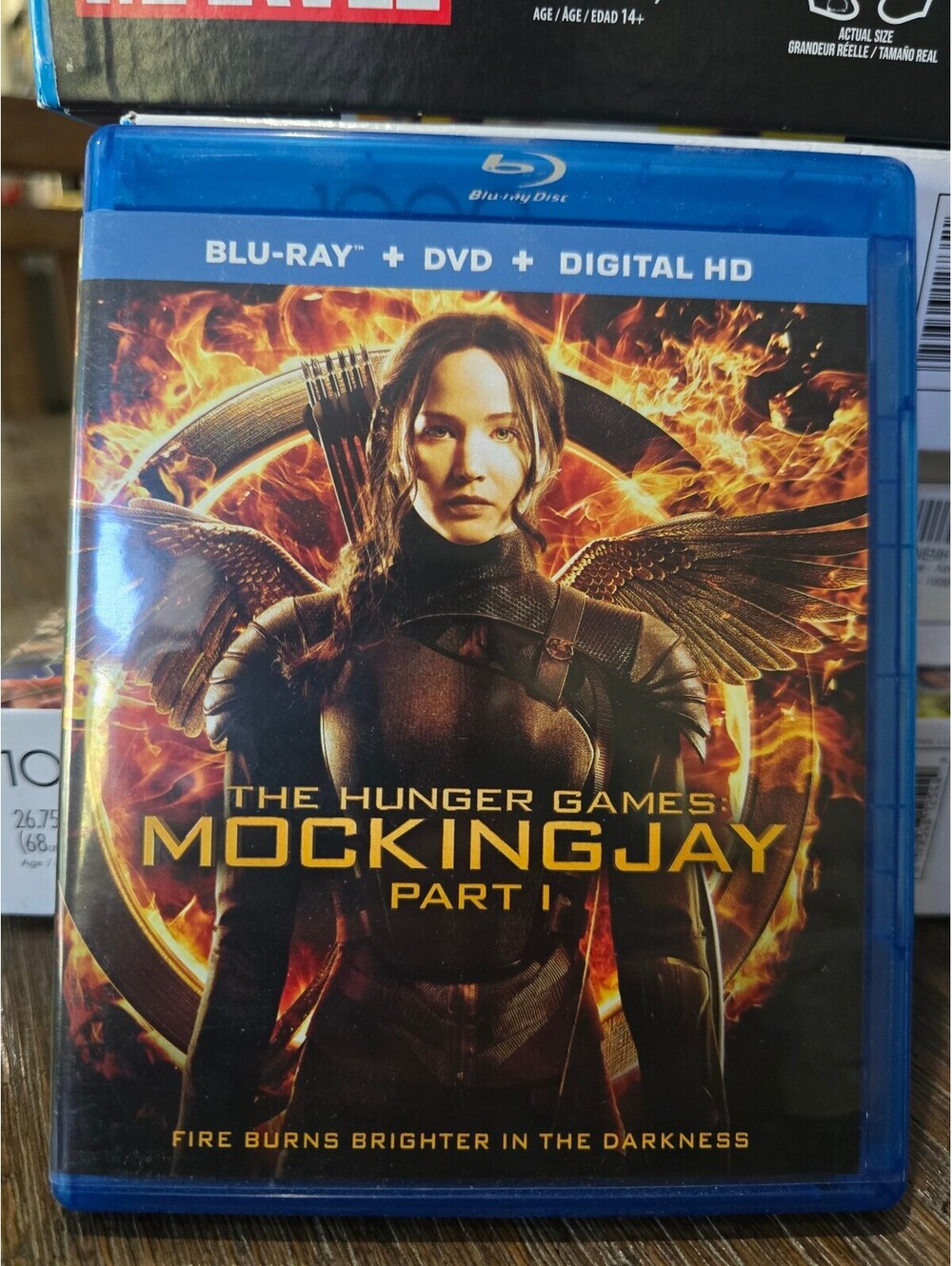 The Hunger Games Mockingjay Part 1 Blu-ray DVD Combo Jennifer Lawrence